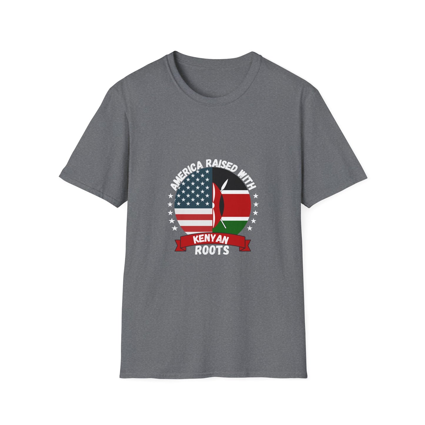 American Raised With Kenyan Roots T-shirt