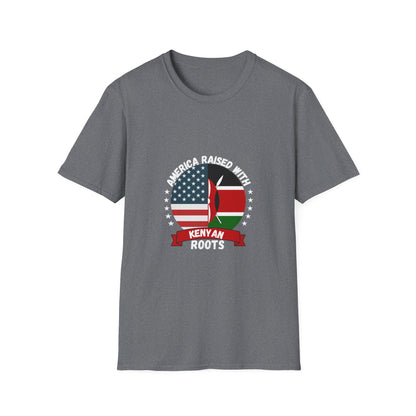 American Raised With Kenyan Roots T-shirt