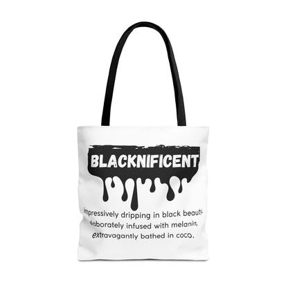Embrace Boldness with the Blacknificent Tote Bag