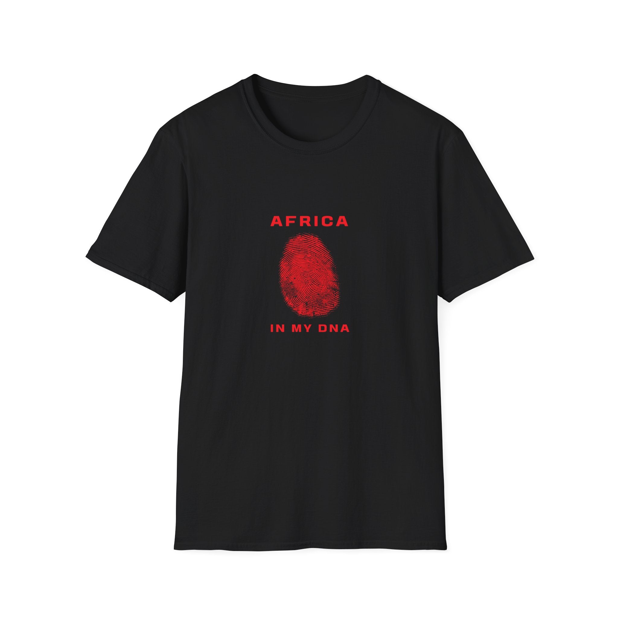 Africa in My DNA T-Shirt, Unisex Softstyle Tee, Gift for Heritage Lovers, Casual Wear, Cultural Pride Shirt, Family Reunion Top