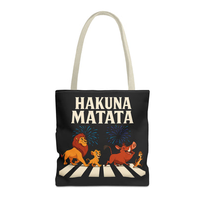 Hakuna Mata Tote Bag (AOP)