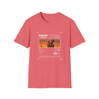 Dakar Adventure Unisex Softstyle T-Shirt, Casual Gift, Travel Tee, Graphic Shirt, Summer Wear, Road Trip Outfit