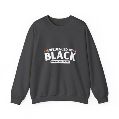 Influenced by Black History and Culture Crewneck Sweatshirt