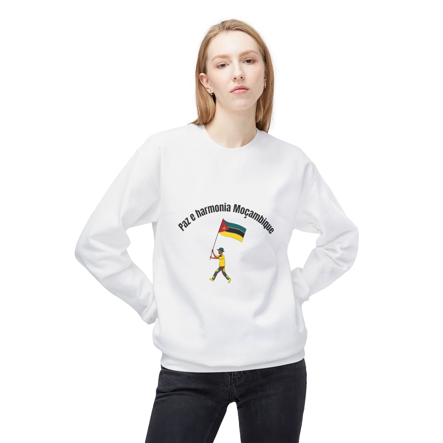 Paz e Harmonia Moçambique Unisex Sweatshirt