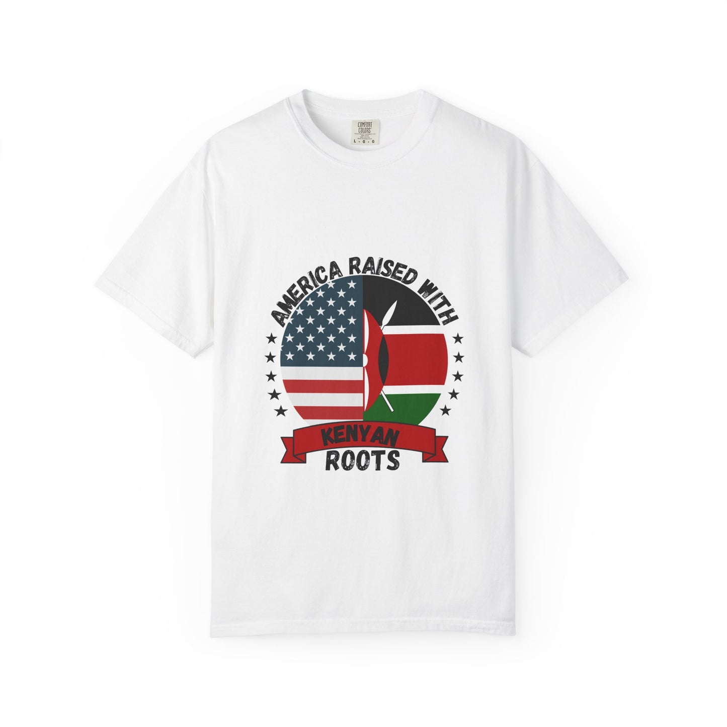 American Raised With Kenyan Roots T-shirt