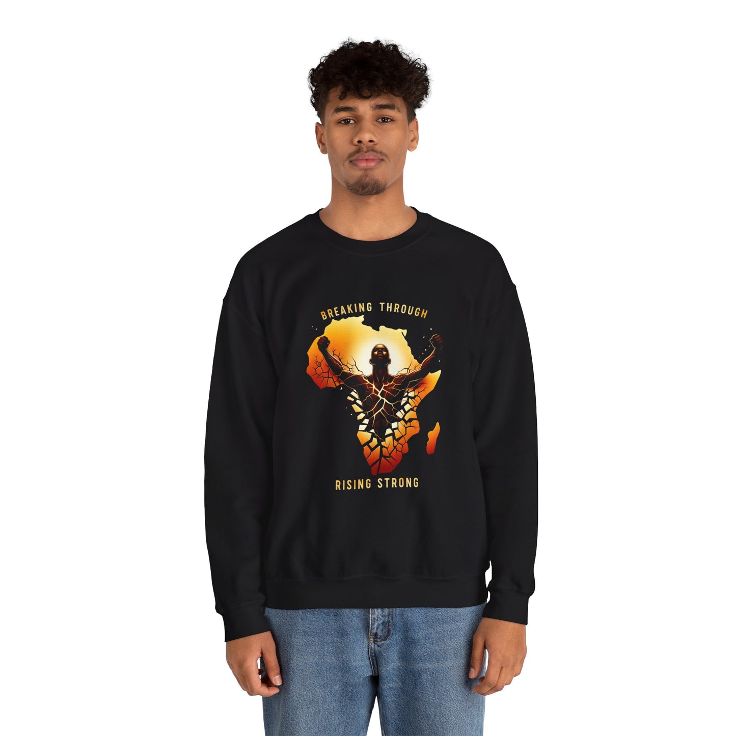 Breaking Through Rising Strong Sweatshirt