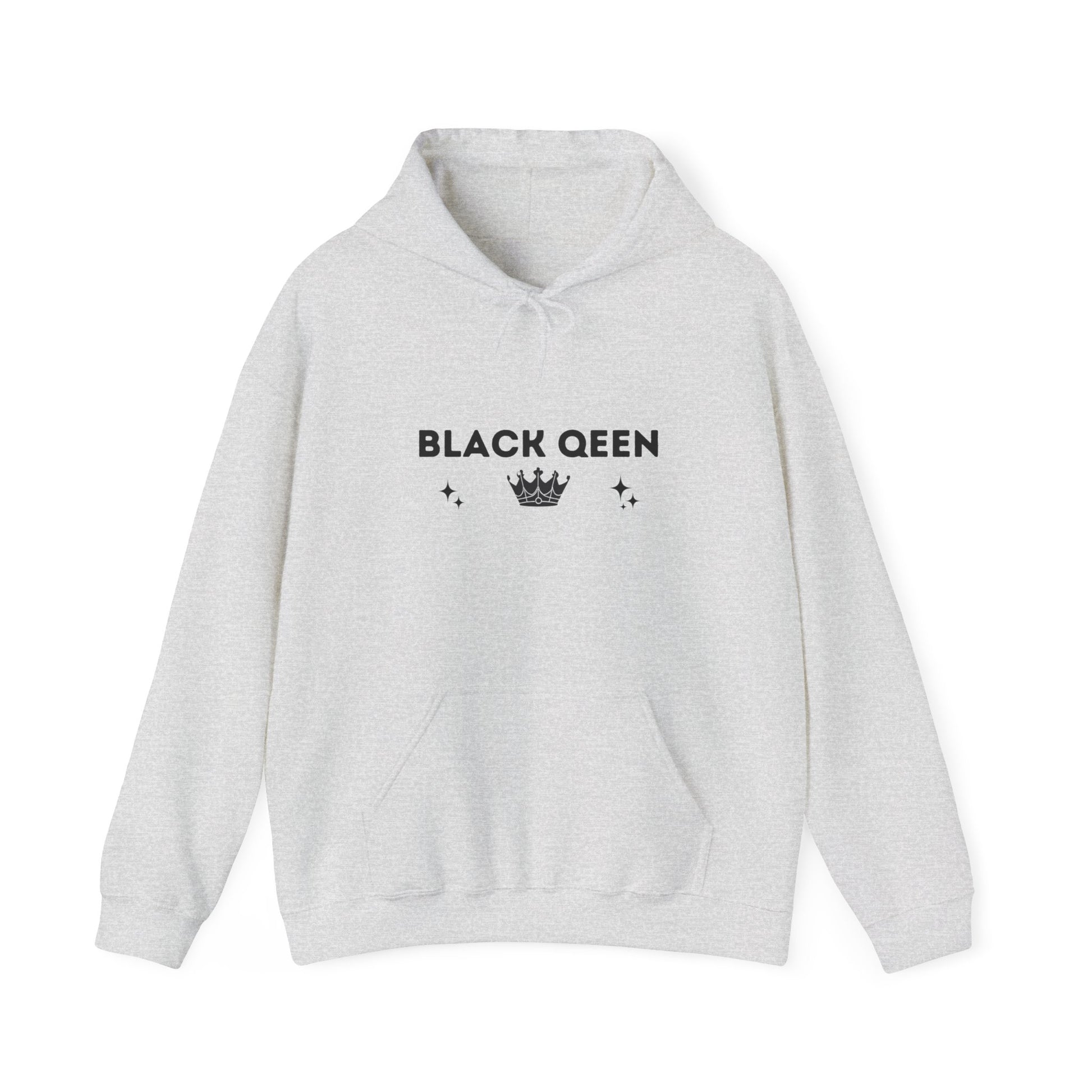 Black Queen Empowerment Hoodie - Wear Your Crown with Pride