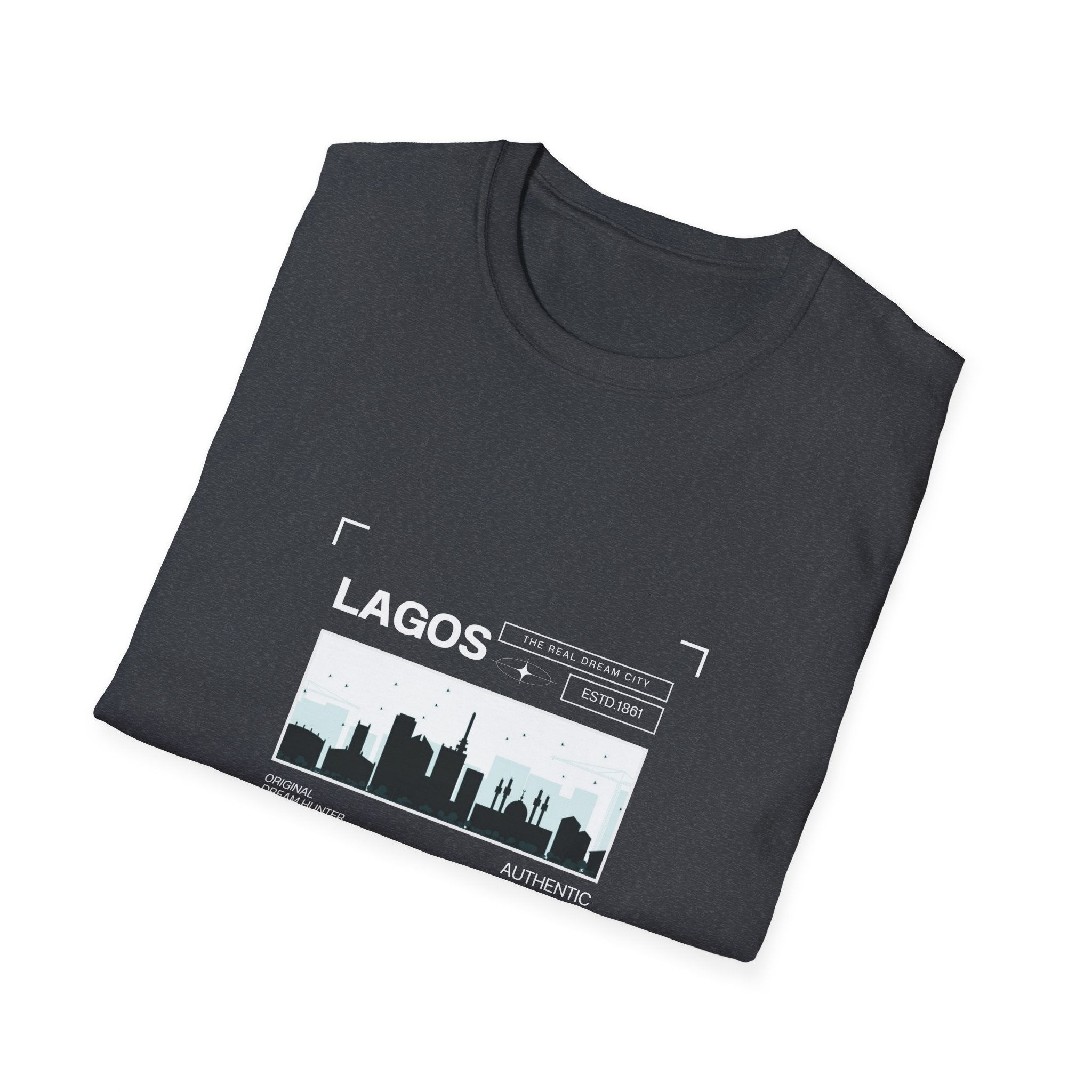 Lagos Retro City Softstyle T-Shirt