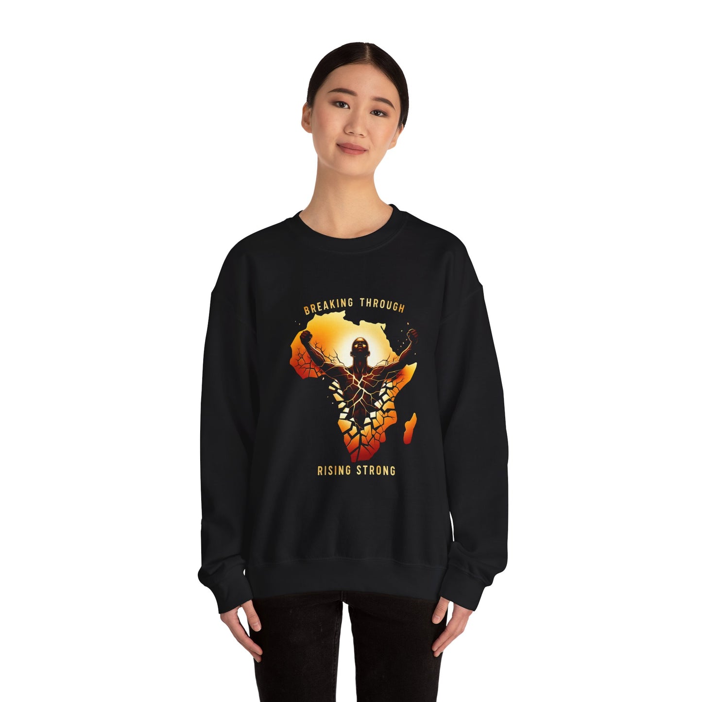 Breaking Through Rising Strong Sweatshirt