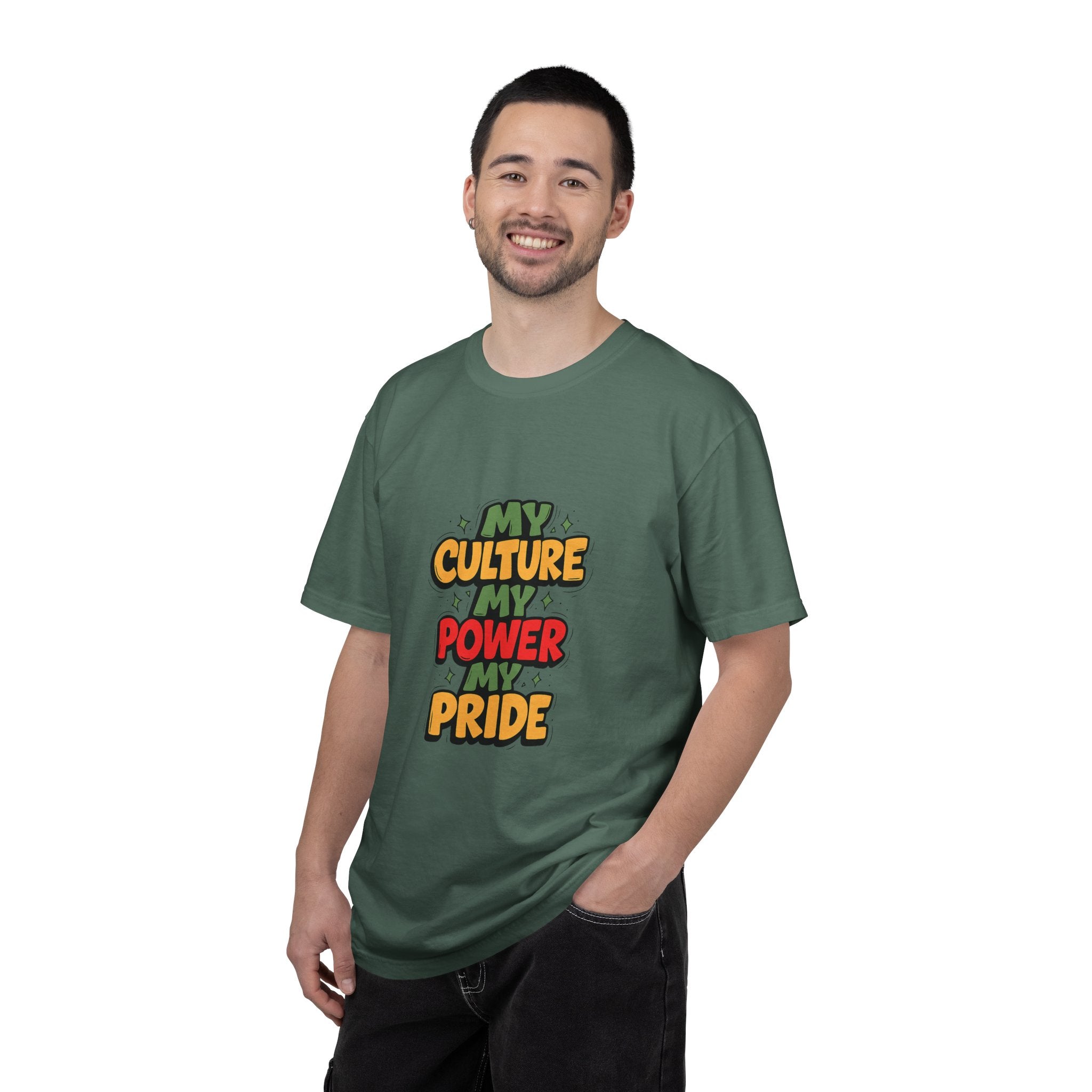 Cultural Pride T-Shirt, Unisex Garment-Dyed Tee, Self-Expression Apparel, Perfect for Festivals, Gifts, Celebrations