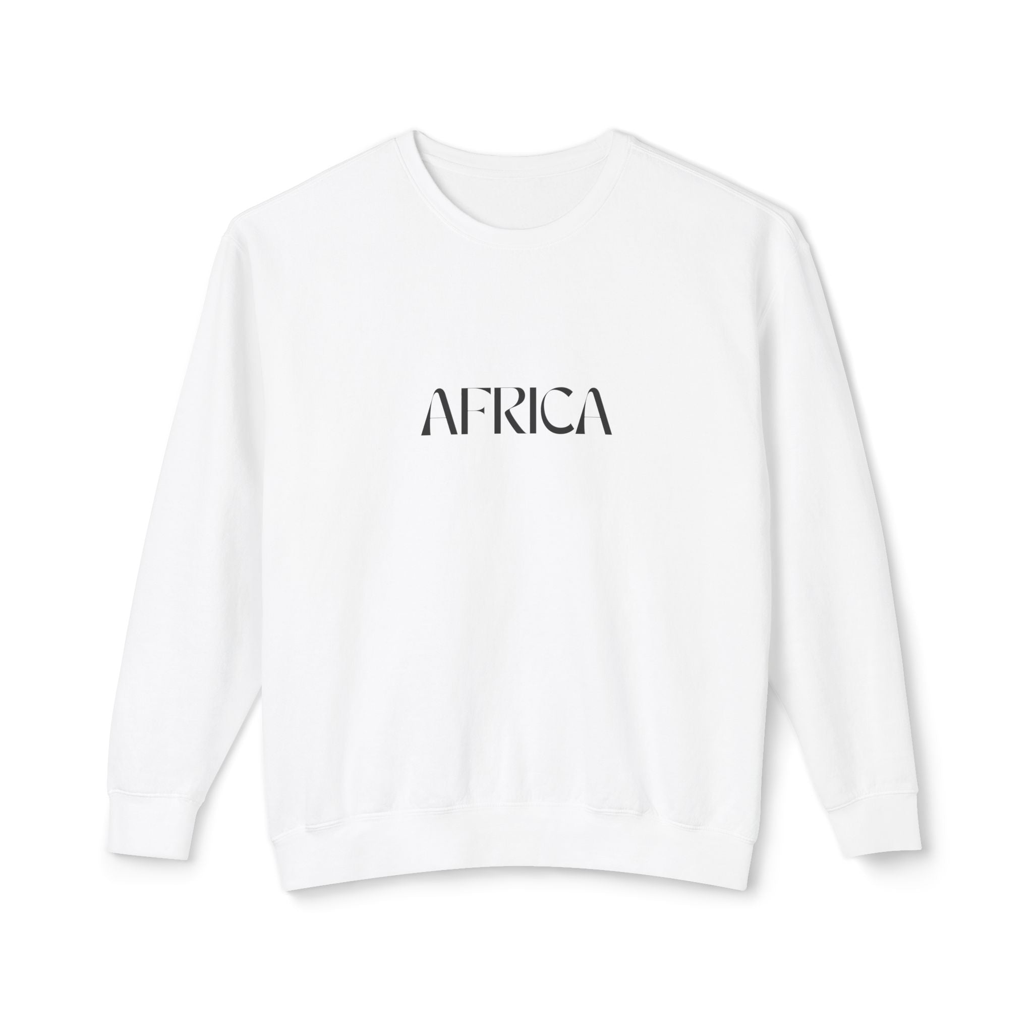 Africa Minimalist Crewneck Sweatshirt
