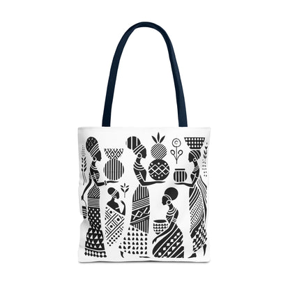 Elegant Tribal Women Art Tote Bag