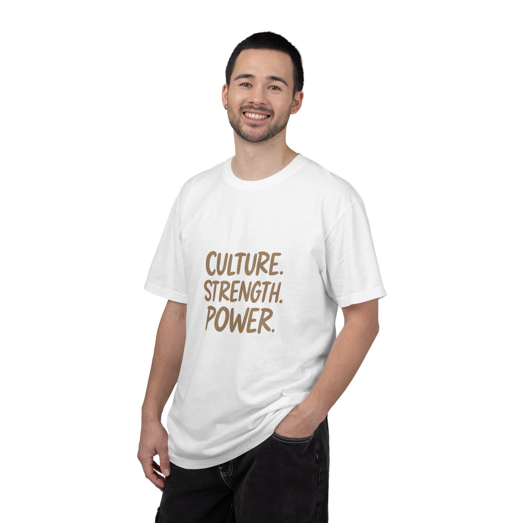 Empowering Culture T-Shirt, Unisex Garment-Dyed Tee, Strength and Power Fashion, Perfect for Celebrations, Everyday Casual Wear