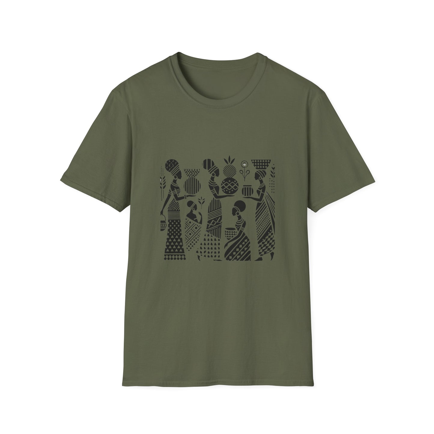Roots in Rhythm – African Women Art Tee