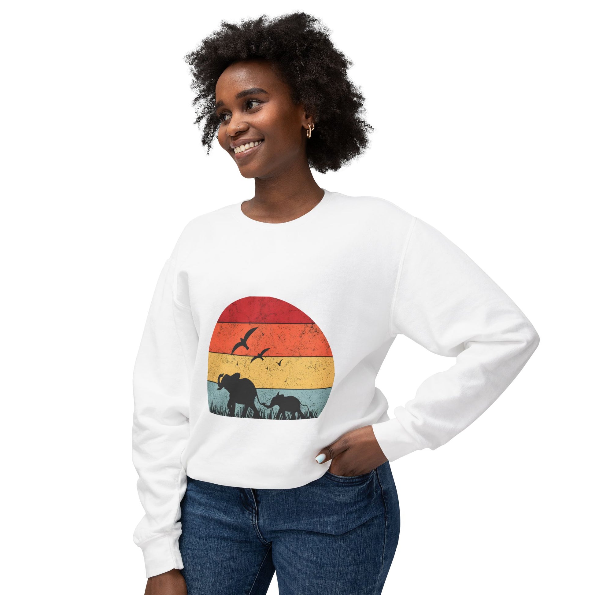 African Safari Sweatshirt – Wild Spirit Edition
