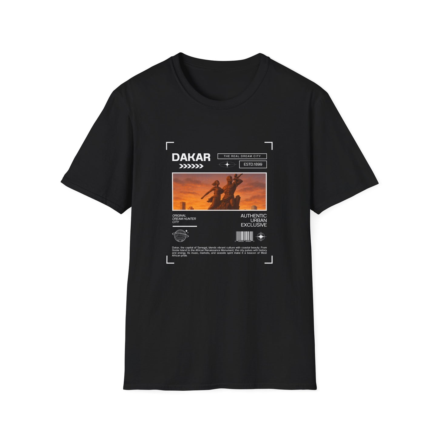 Dakar Adventure Unisex Softstyle T-Shirt, Casual Gift, Travel Tee, Graphic Shirt, Summer Wear, Road Trip Outfit