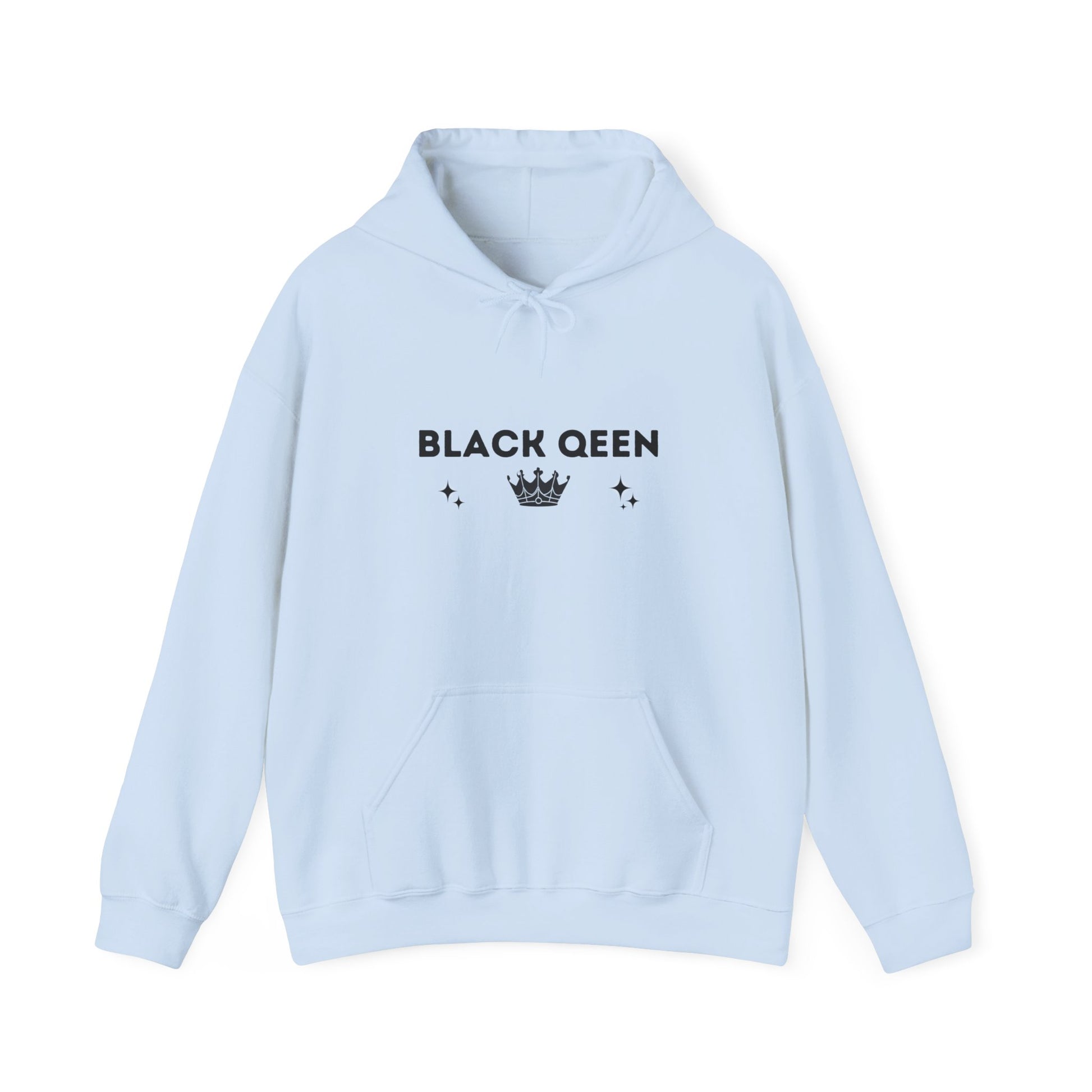 Black Queen Empowerment Hoodie - Wear Your Crown with Pride