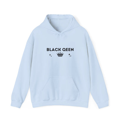 Black Queen Empowerment Hoodie - Wear Your Crown with Pride