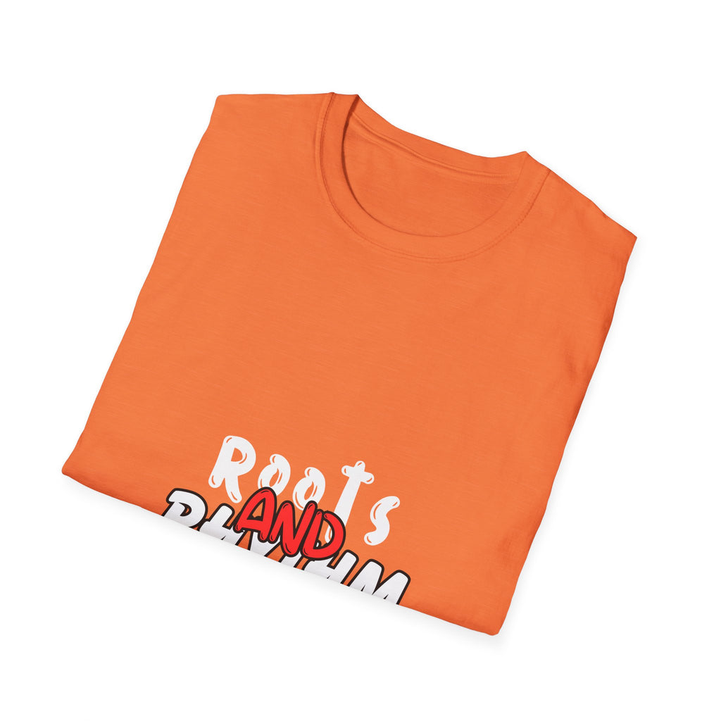 Rhythm & Vibe Unisex Softstyle T-Shirt, Casual Wear, Music Lover Tee, Gift for Her/Him, Everyday Comfort