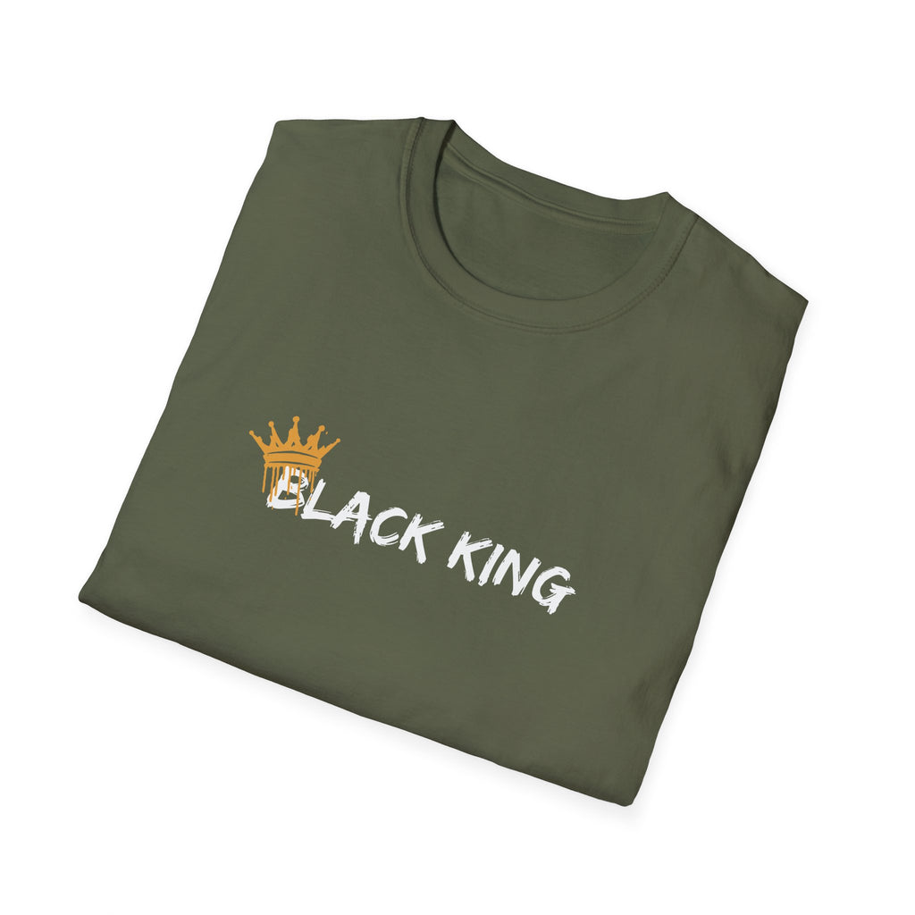 Crown Design Unisex Softstyle T-Shirt, Casual Wear, Gift for Him/Her, Birthday, Everyday Style, Fashion Statement