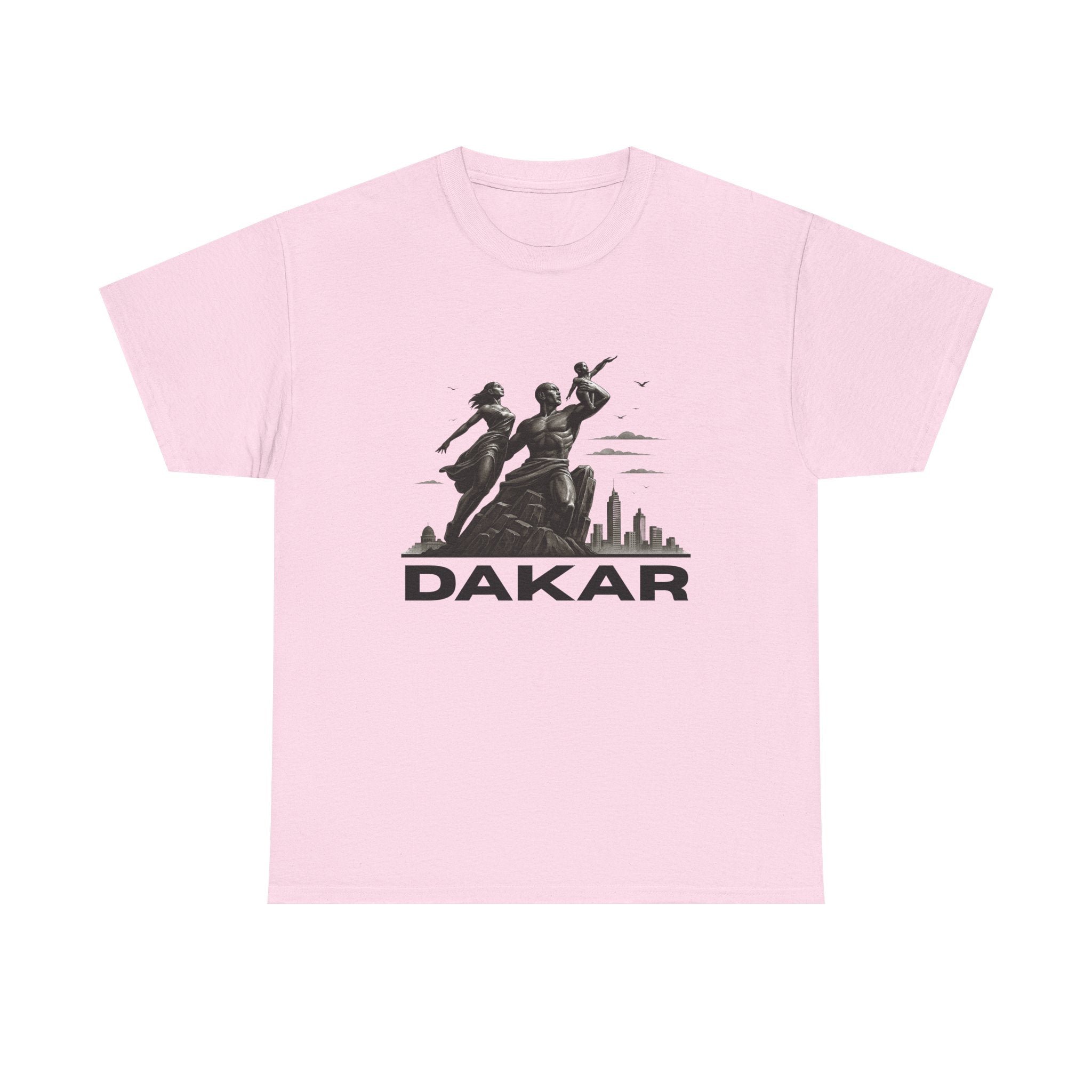 Dakar Graphic Tee, Unisex Cotton T-Shirt for Travel Lovers, Urban Style Wear, Casual Gift, Adventure Apparel