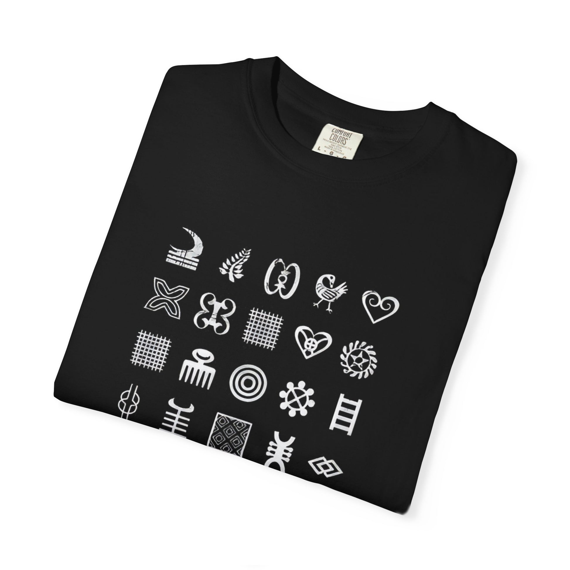Adinkra Symbol T-Shirt – Wear the Wisdom of Your Ancestors