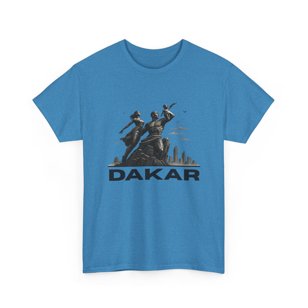 Dakar Graphic Tee, Unisex Cotton T-Shirt for Travel Lovers, Urban Style Wear, Casual Gift, Adventure Apparel
