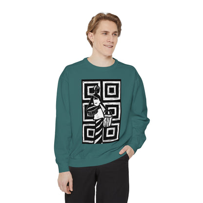 Traditional African Woman Art Sweatshirt