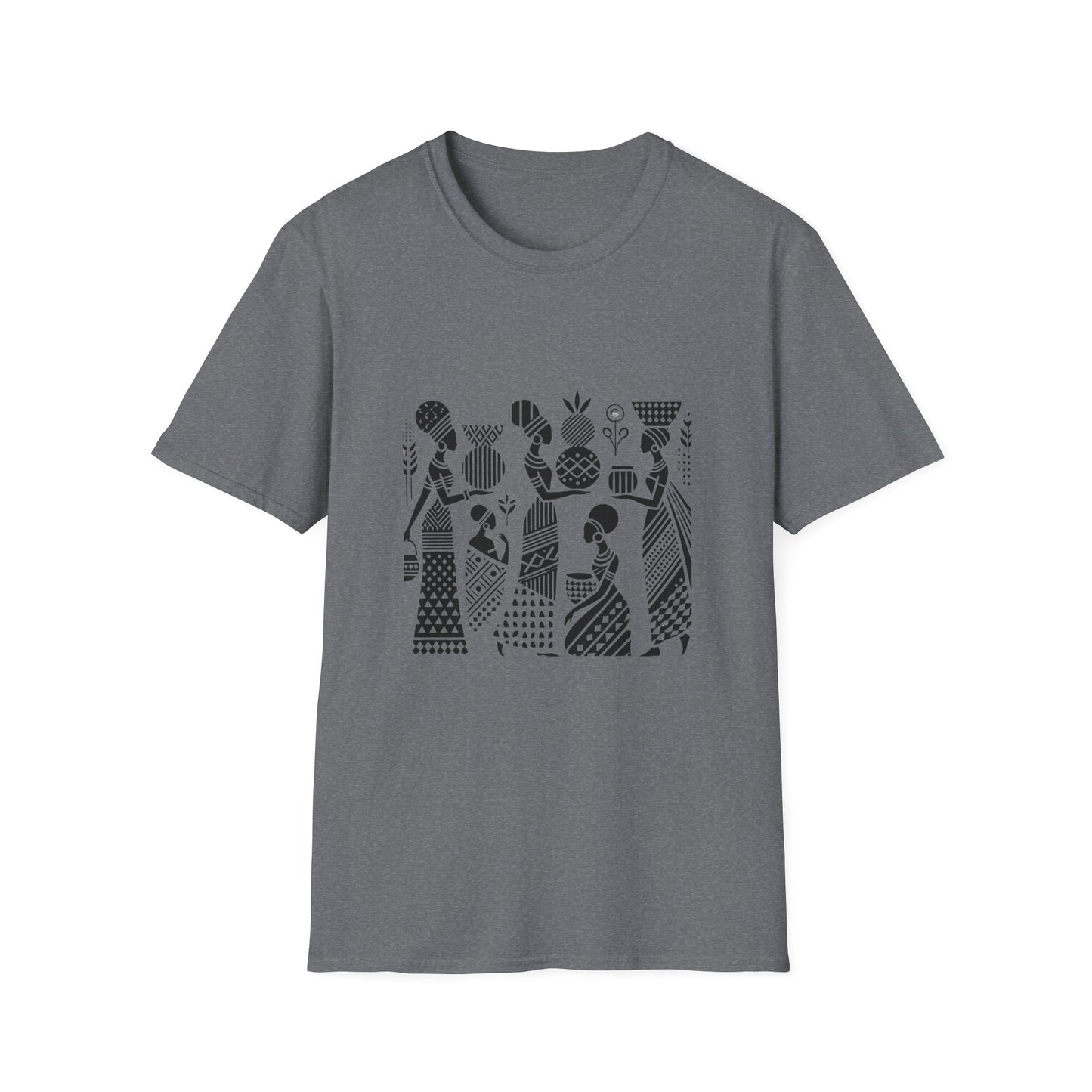 Roots in Rhythm – African Women Art Tee