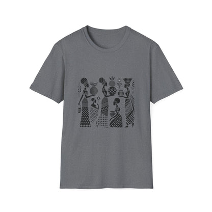 Roots in Rhythm – African Women Art Tee