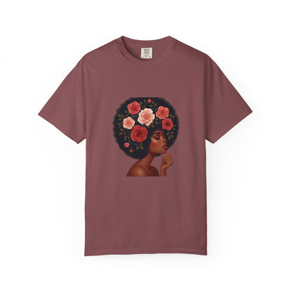 Melanin Queen Afro Girl T-Shirt