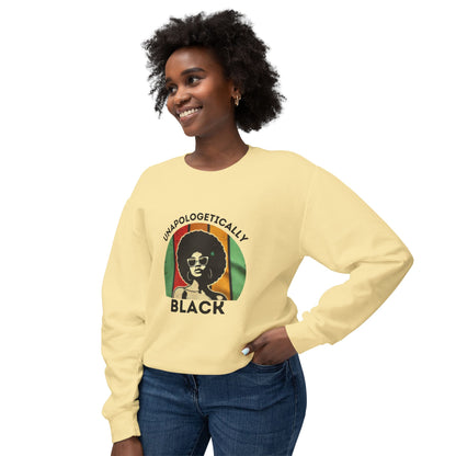 Unapologetically Black Crewneck Sweatshirt