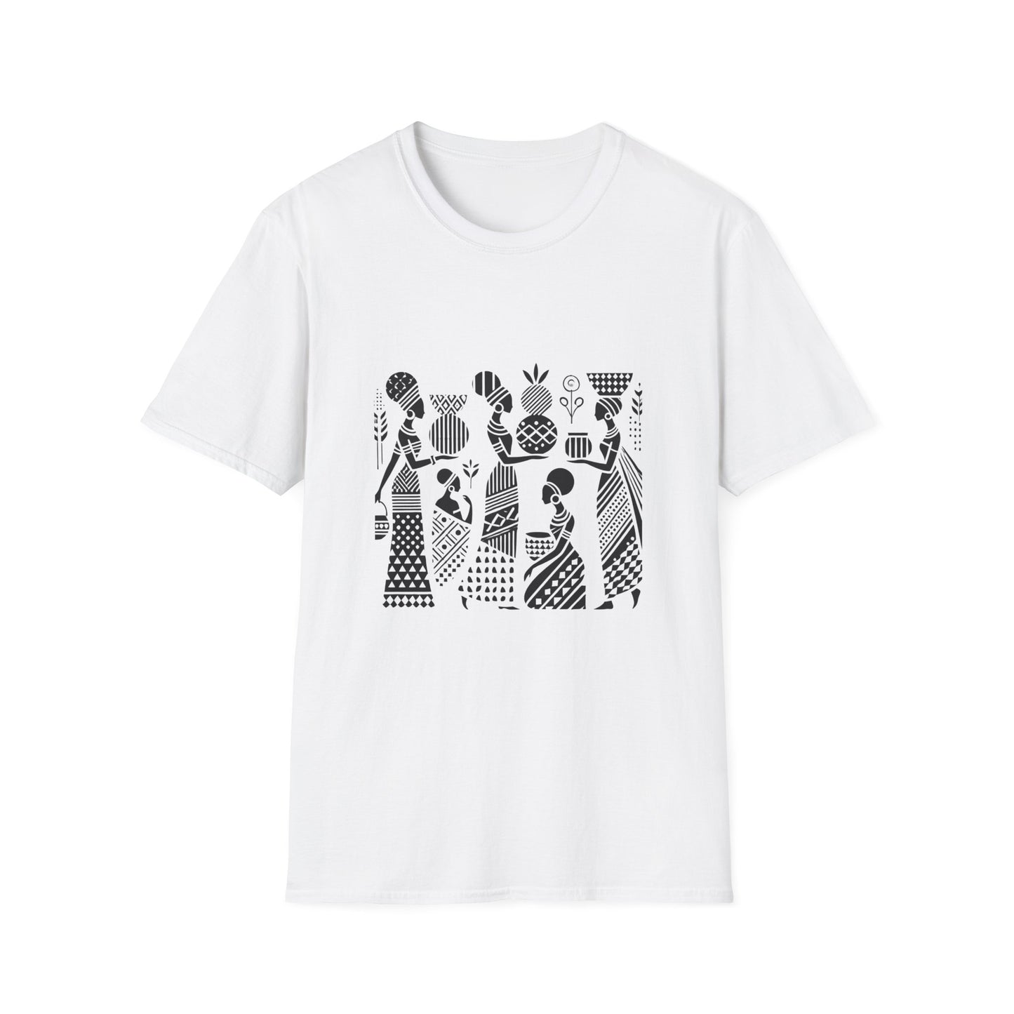 Roots in Rhythm – African Women Art Tee