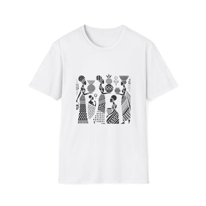 Roots in Rhythm – African Women Art Tee