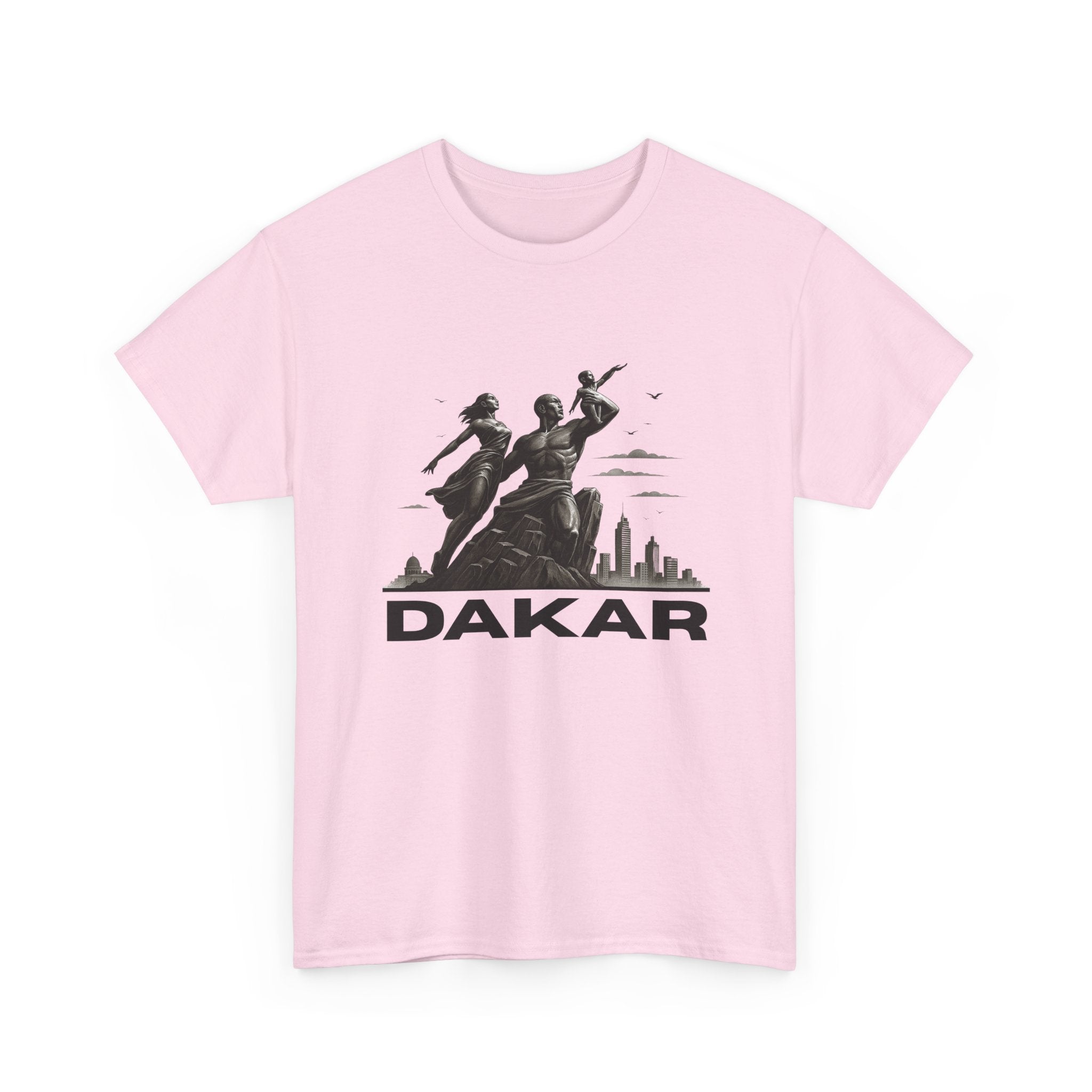 Dakar Graphic Tee, Unisex Cotton T-Shirt for Travel Lovers, Urban Style Wear, Casual Gift, Adventure Apparel