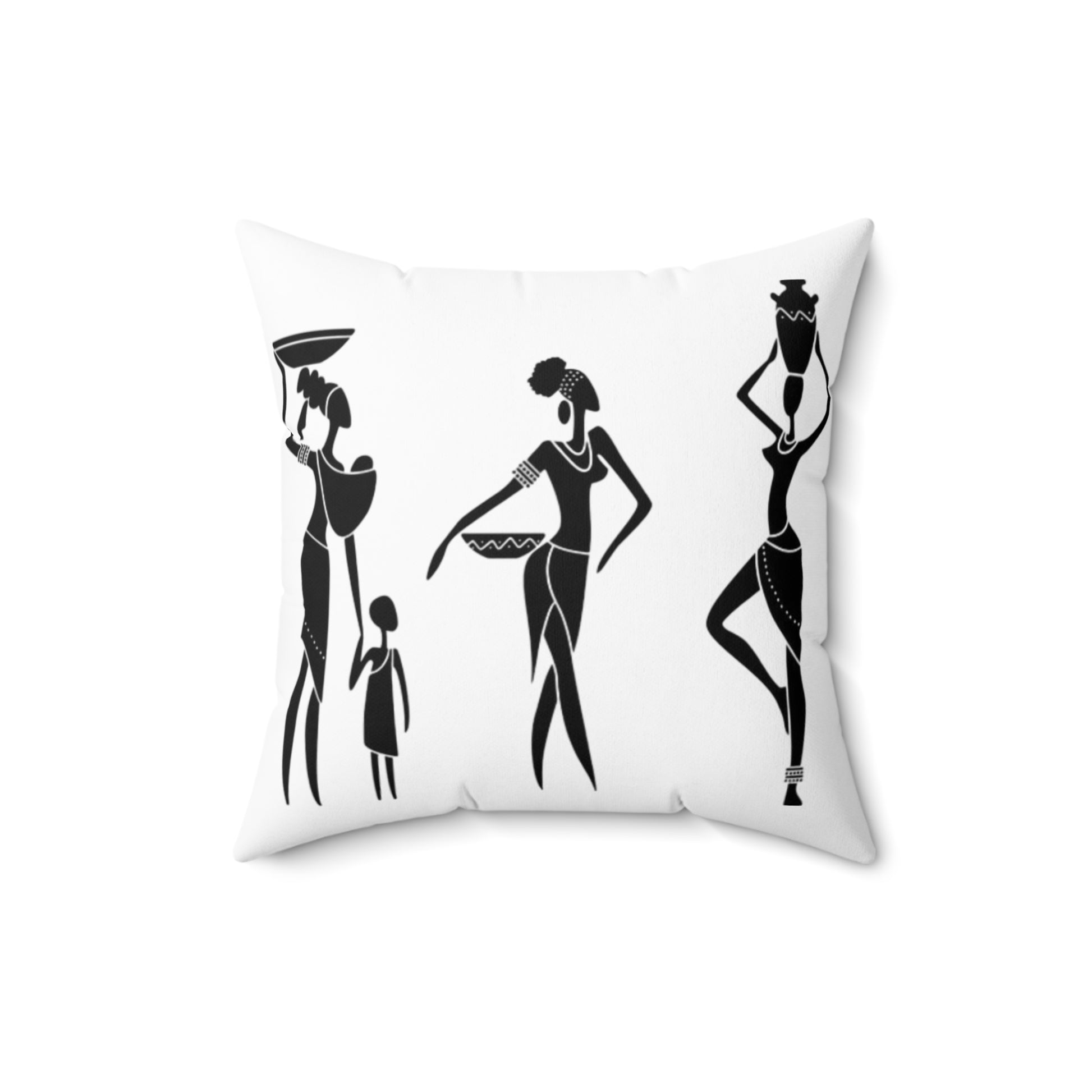 Spun Polyester Square Pillow