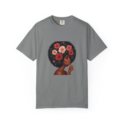 Melanin Queen Afro Girl T-Shirt