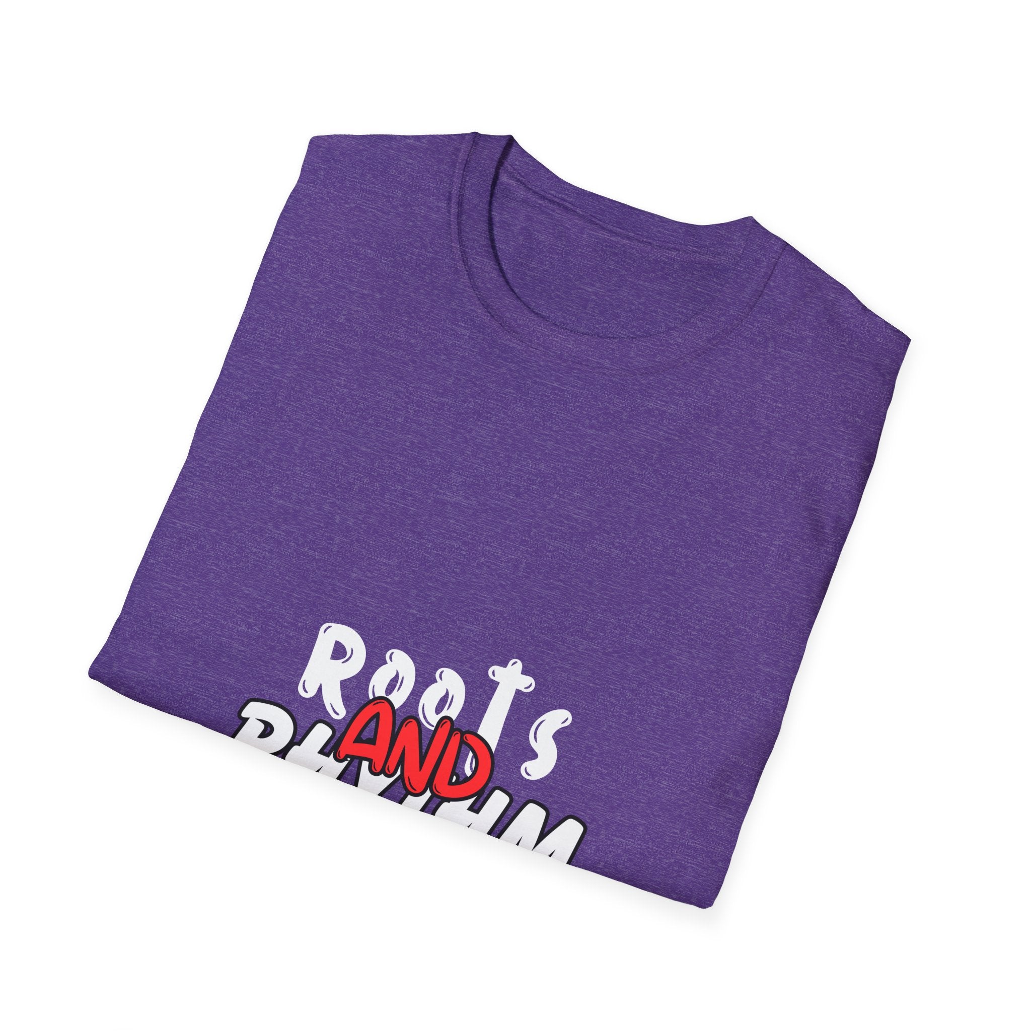 Rhythm & Vibe Unisex Softstyle T-Shirt, Casual Wear, Music Lover Tee, Gift for Her/Him, Everyday Comfort