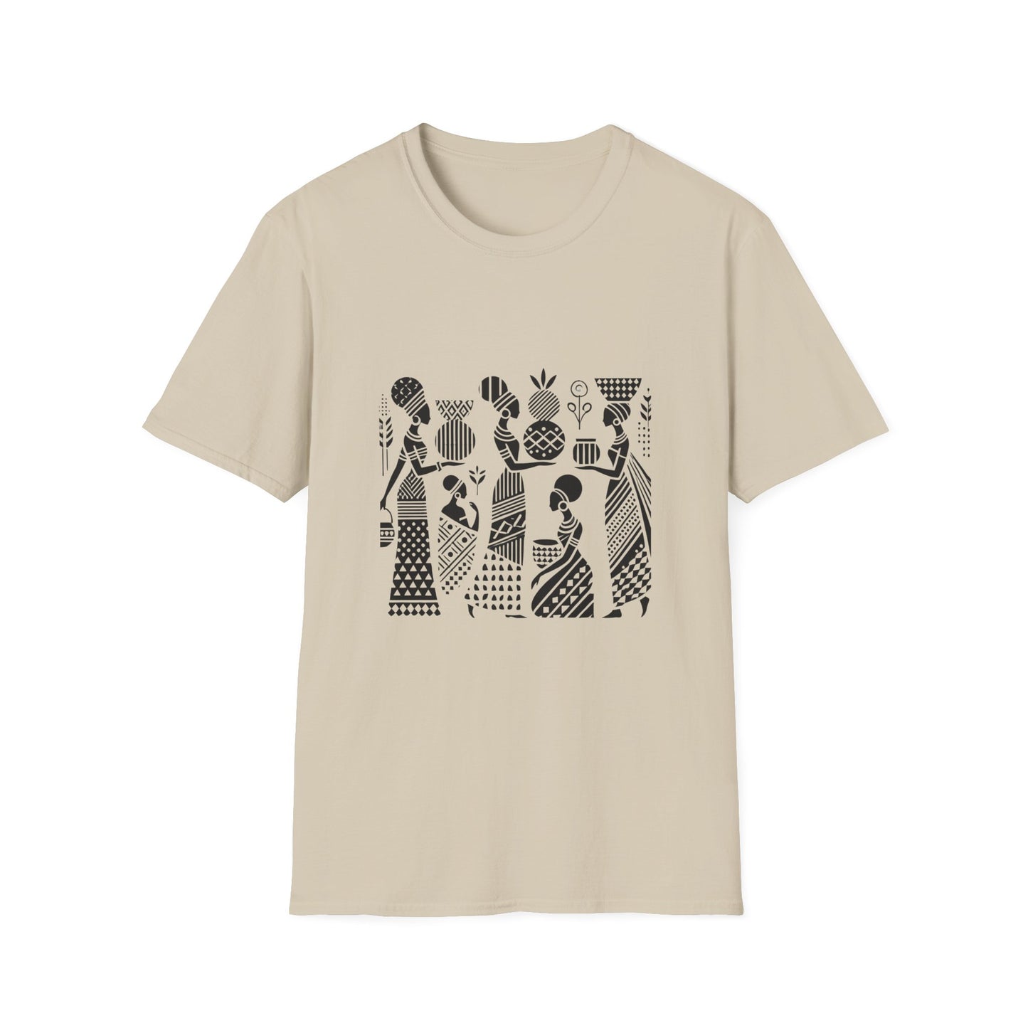 Roots in Rhythm – African Women Art Tee