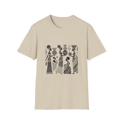 Roots in Rhythm – African Women Art Tee
