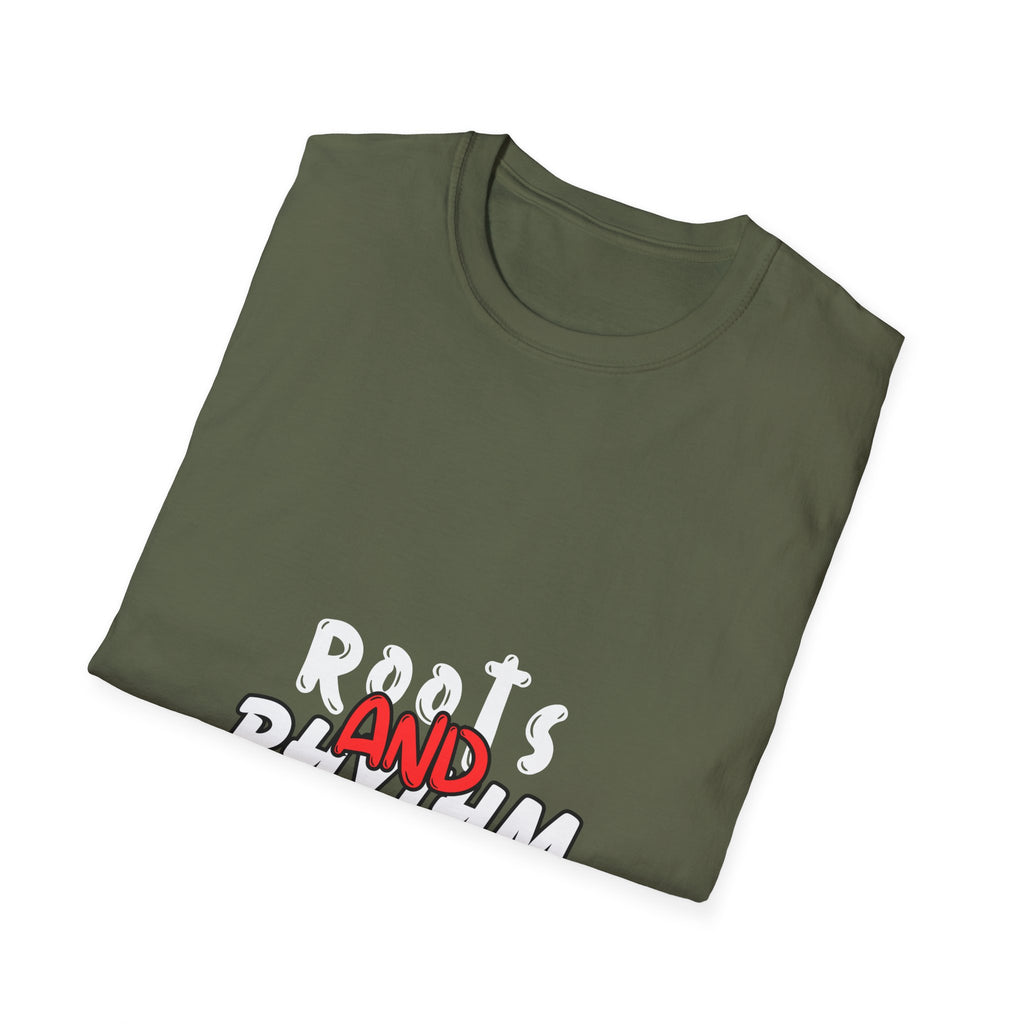 Rhythm & Vibe Unisex Softstyle T-Shirt, Casual Wear, Music Lover Tee, Gift for Her/Him, Everyday Comfort