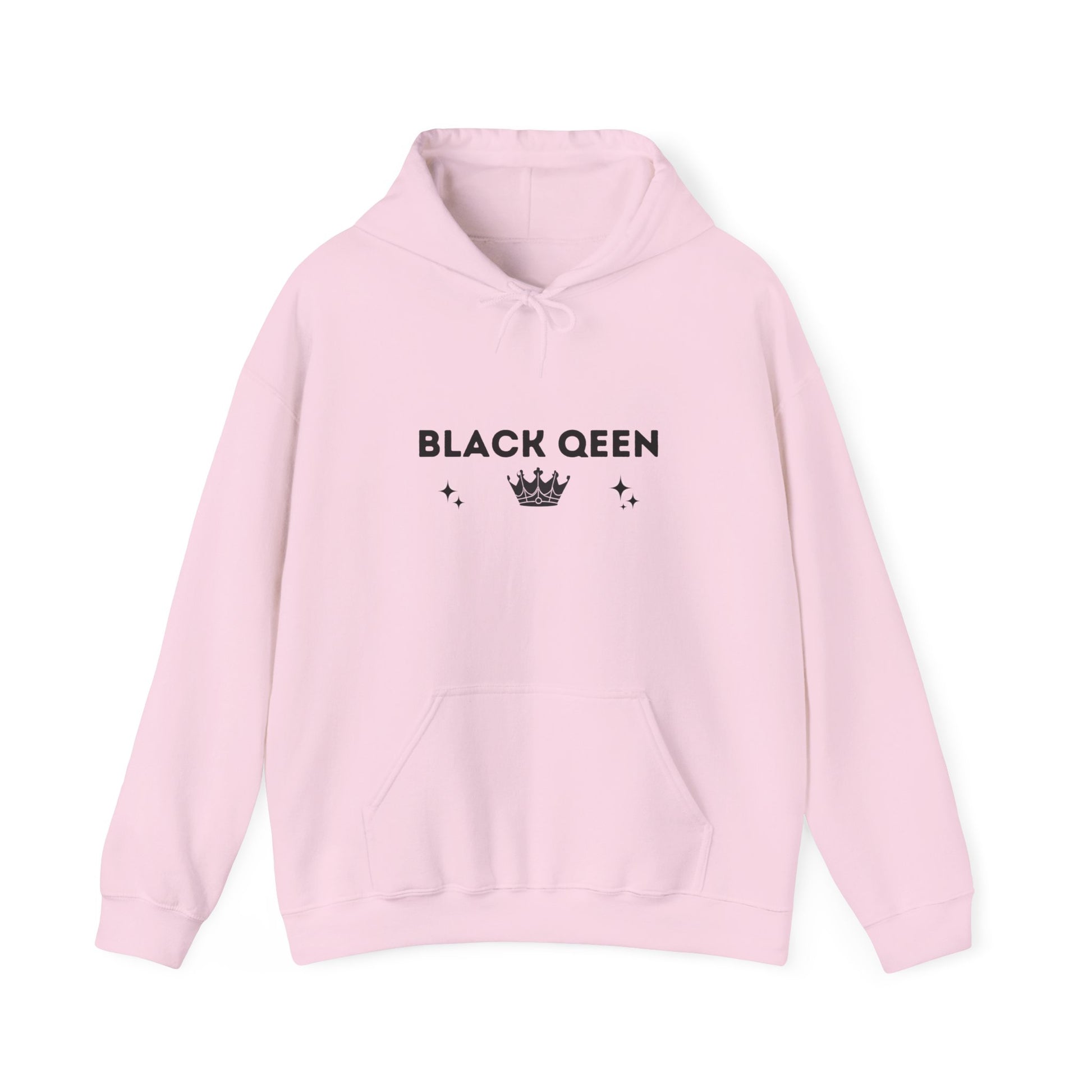 Black Queen Empowerment Hoodie - Wear Your Crown with Pride