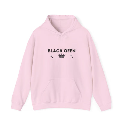 Black Queen Empowerment Hoodie - Wear Your Crown with Pride