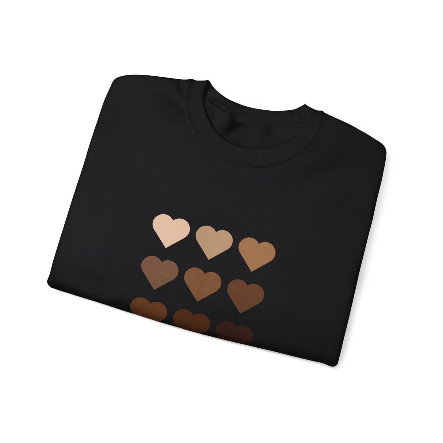 Black is Beautiful Unisex Crewneck Sweatshirt