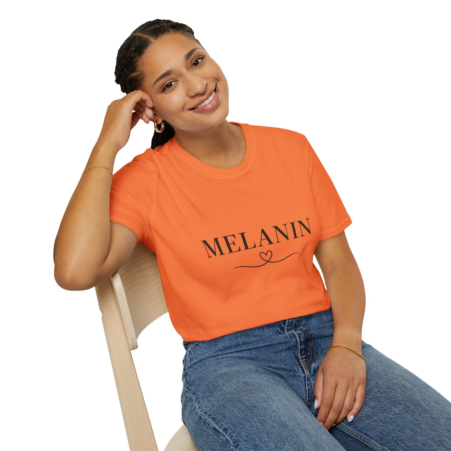 Melanin T-Shirt | Black Woman Gift | Melanin Black Girl Shirt | Afro Woman Shirt