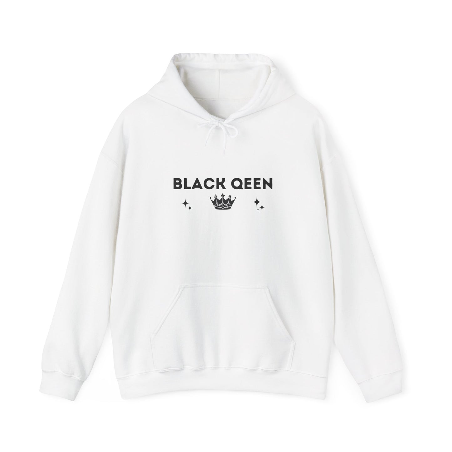 Black Queen Empowerment Hoodie - Wear Your Crown with Pride