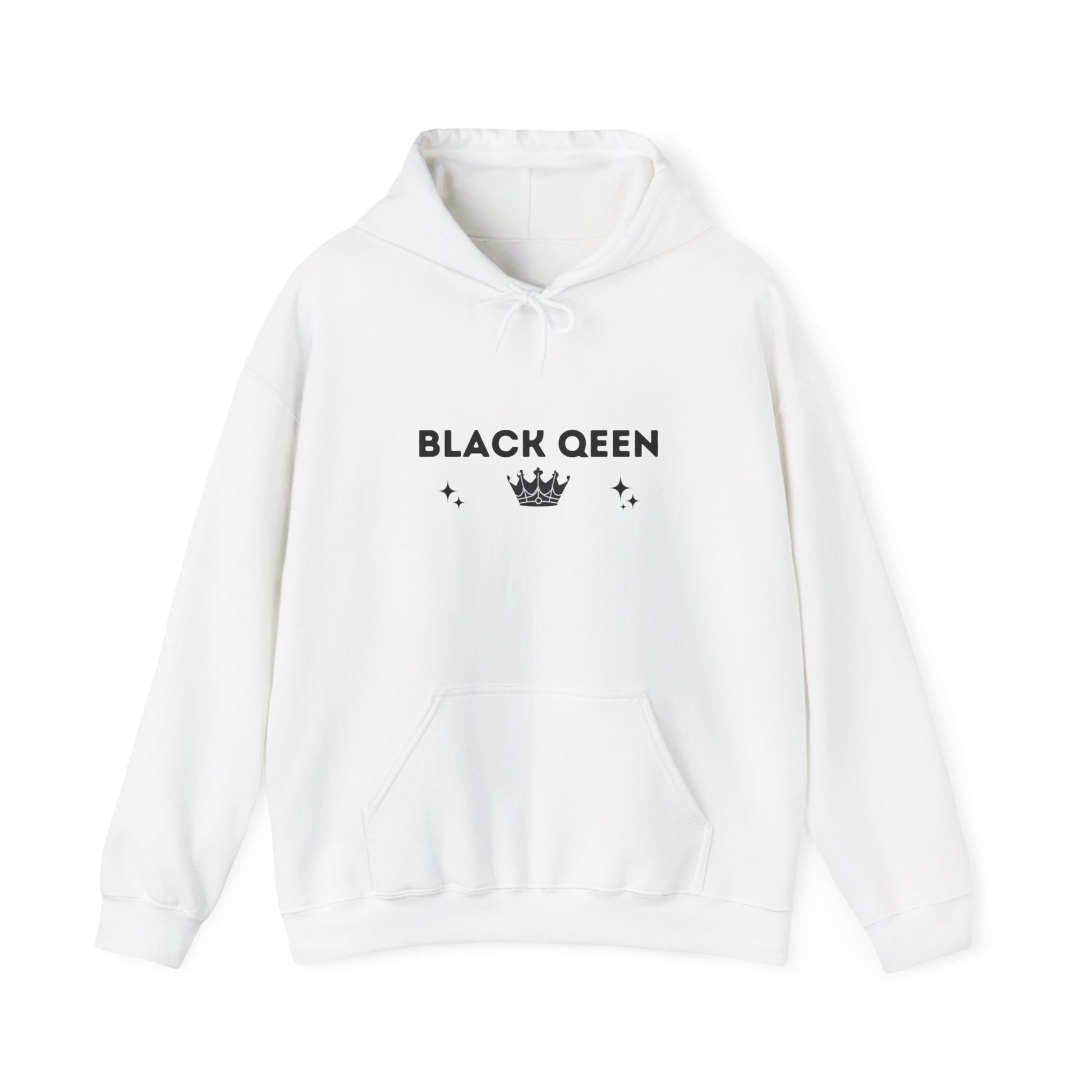 Black Queen Empowerment Hoodie - Wear Your Crown with Pride