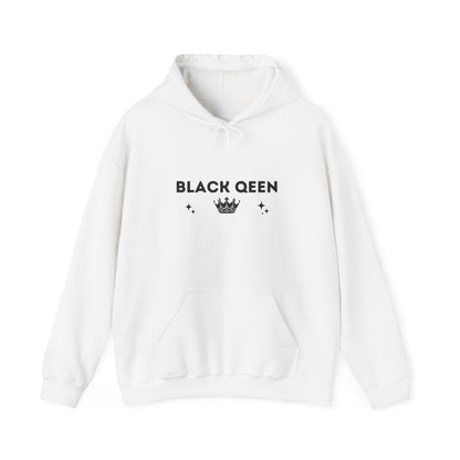 Black Queen Empowerment Hoodie - Wear Your Crown with Pride