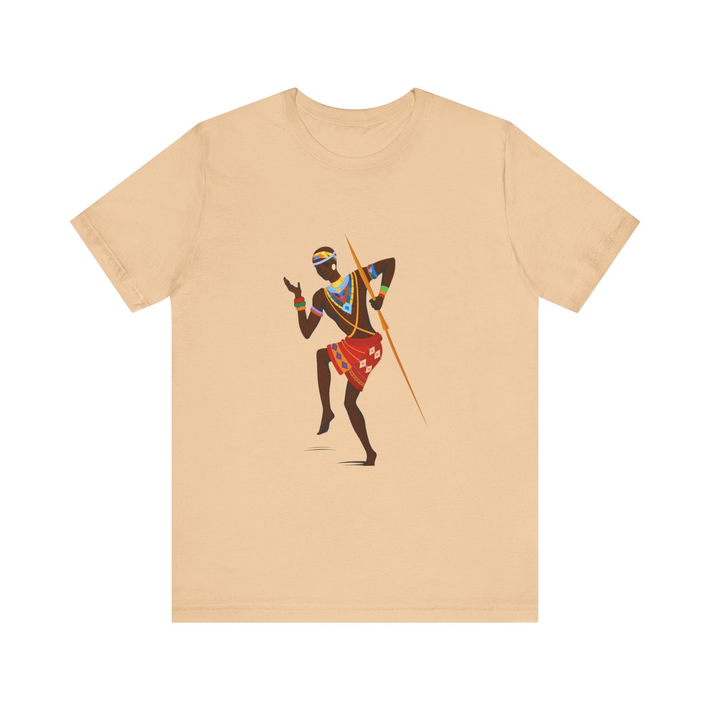Warrior Rhythm African Tribal Dance T-Shirt – Unisex Cultural Heritage Tee