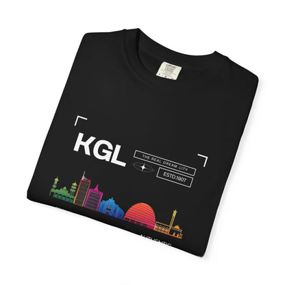 KGL City Vibes T-Shirt, Unisex Graphic Tee, Vintage Style Apparel, Streetwear Fashion, Unique Gift for Urban Explorers